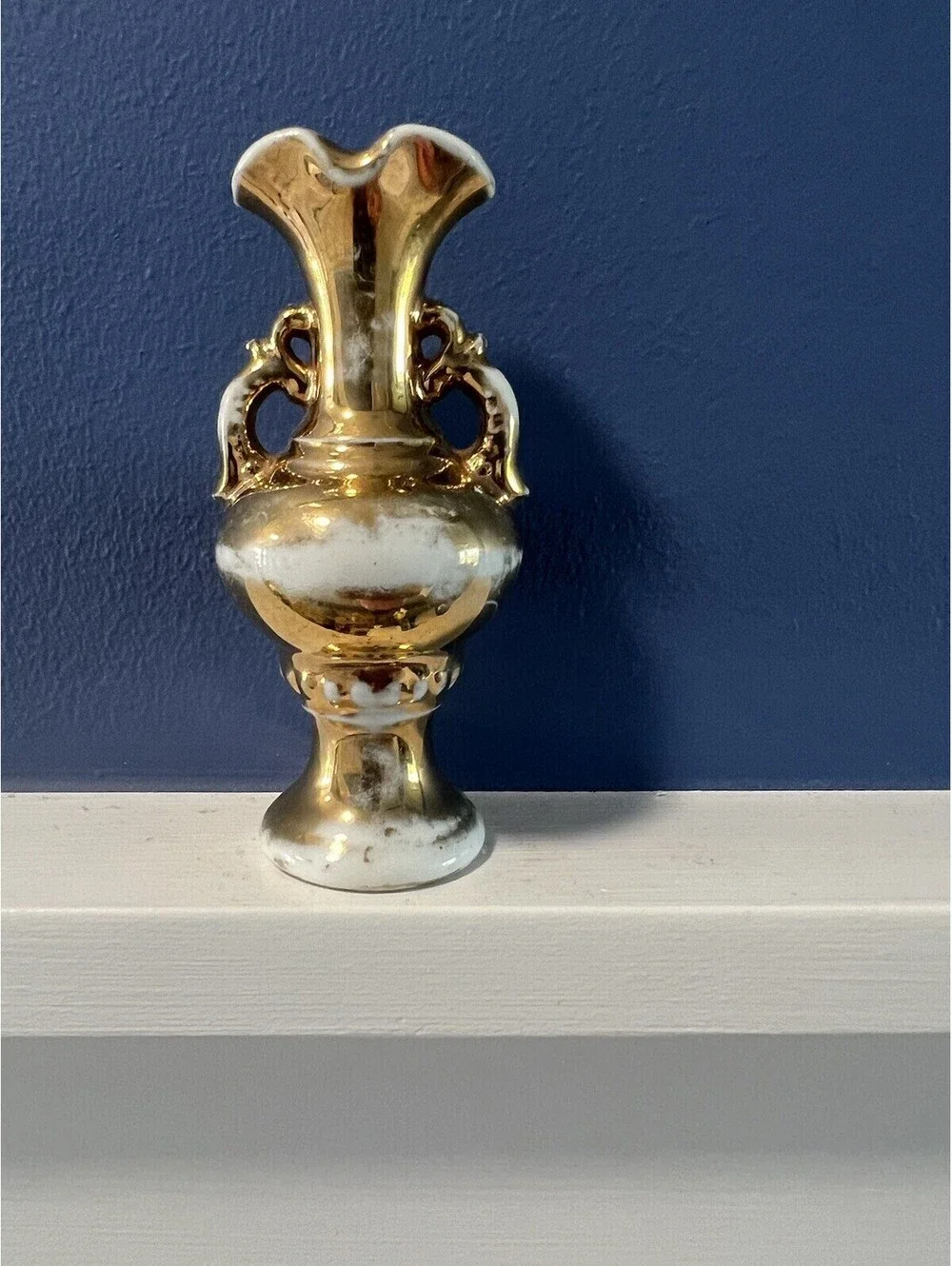 Vintage  Porcelain Miniature Vase 4